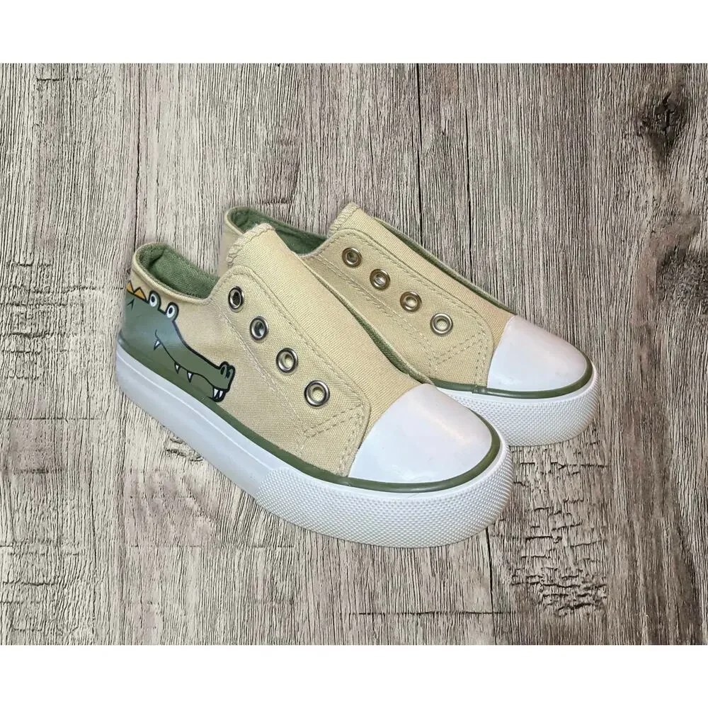 Lily‎ and Dan kids alligator shoes size 9/10